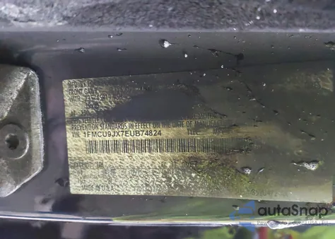 2014 Ford Escape Titanium из США, поврежденный, VIN 1FMCU9JX7EUB74824